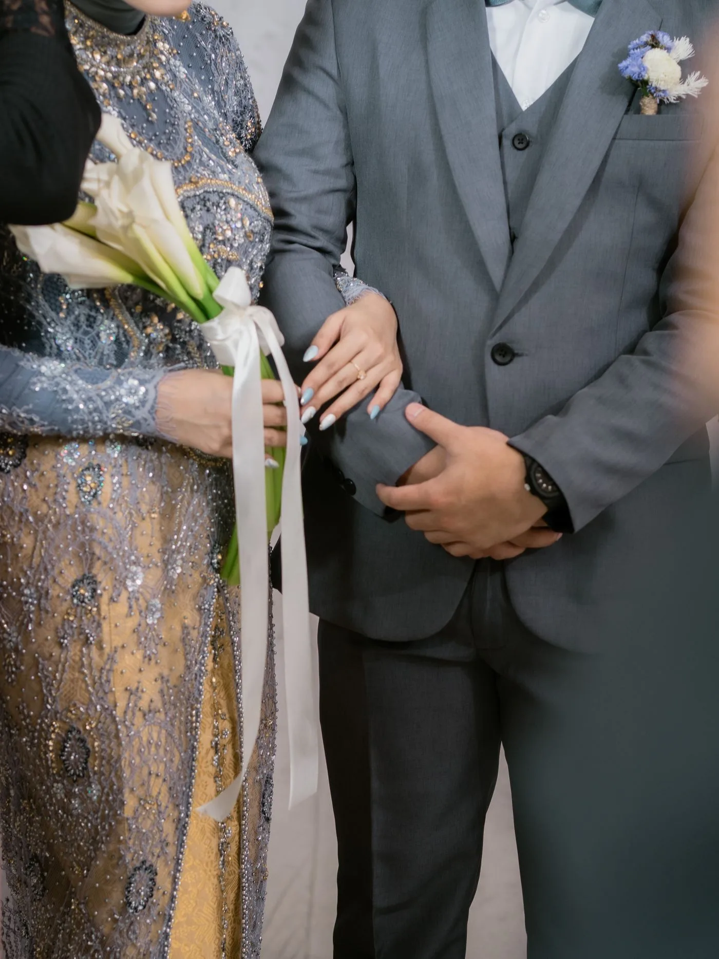 婚礼仪式 新人牵手｜婚纱照姿势